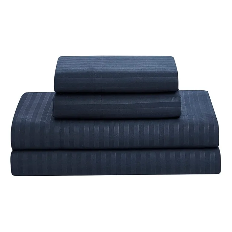 Sweet Home Collection™ Embossed Dobby Stripe Bed In A Bag All Season Complete Set