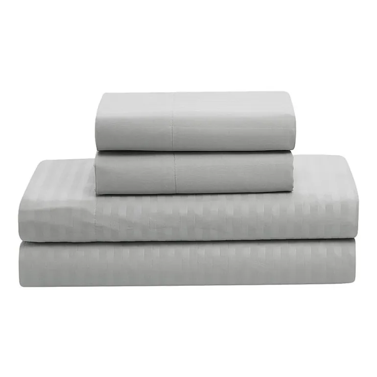Sweet Home Collection™ Embossed Dobby Stripe Bed In A Bag All Season Complete Set