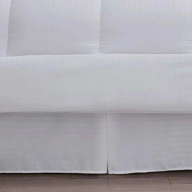 Sweet Home Collection™ Embossed Dobby Stripe Bed In A Bag All Season Complete Set