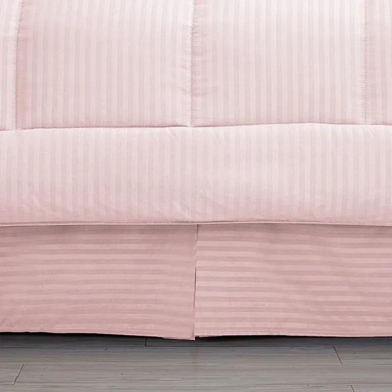 Sweet Home Collection™ Embossed Dobby Stripe Bed In A Bag All Season Complete Set