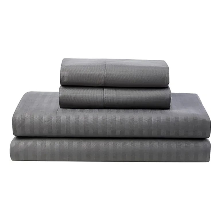 Sweet Home Collection™ Embossed Dobby Stripe Bed In A Bag All Season Complete Set