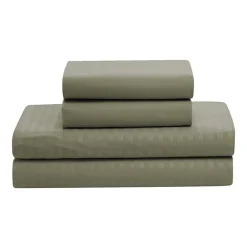 Sweet Home Collection™ Embossed Dobby Stripe Bed In A Bag All Season Complete Set