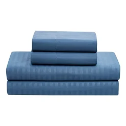 Sweet Home Collection™ Embossed Dobby Stripe Bed In A Bag All Season Complete Set
