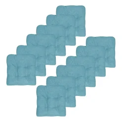 Sweet Home Collection™ Fluffy Memory Foam Tufted Chair Cushion Non Slip Rubber Back