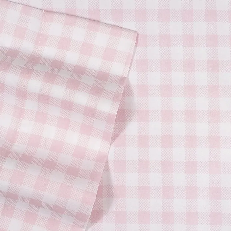 Sweet Home Collection™ Gingham Microfiber Wrinkle Resistant Kids Sheet Set