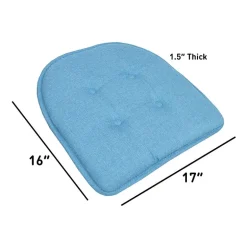 Sweet Home Collection™ Solid Color U Shaped Memory Foam 17