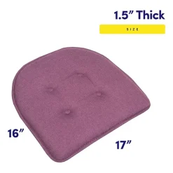 Sweet Home Collection™ Solid Color U Shaped Memory Foam 17