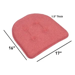 Sweet Home Collection™ Solid Color U Shaped Memory Foam 17