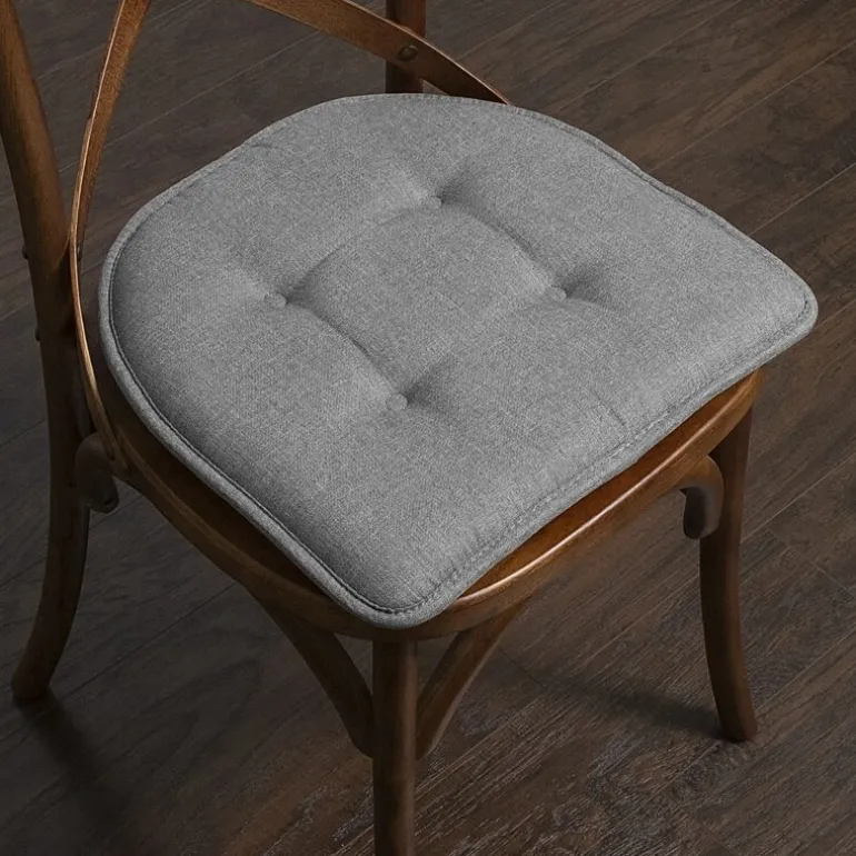 Sweet Home Collection™ Solid Color U Shaped Memory Foam 17" x 16" Chair Cushions