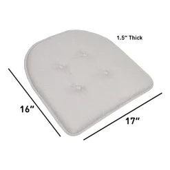 Sweet Home Collection™ Solid Color U Shaped Memory Foam 17
