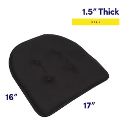 Sweet Home Collection™ Solid Color U Shaped Memory Foam 17