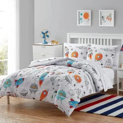 Sweet Home Collection™ Space Lightweight Down Alternative Kids Comforter Set