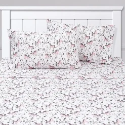 Sweet Home Collection™ Unicorns Microfiber Wrinkle Resistant Kids Sheet Set