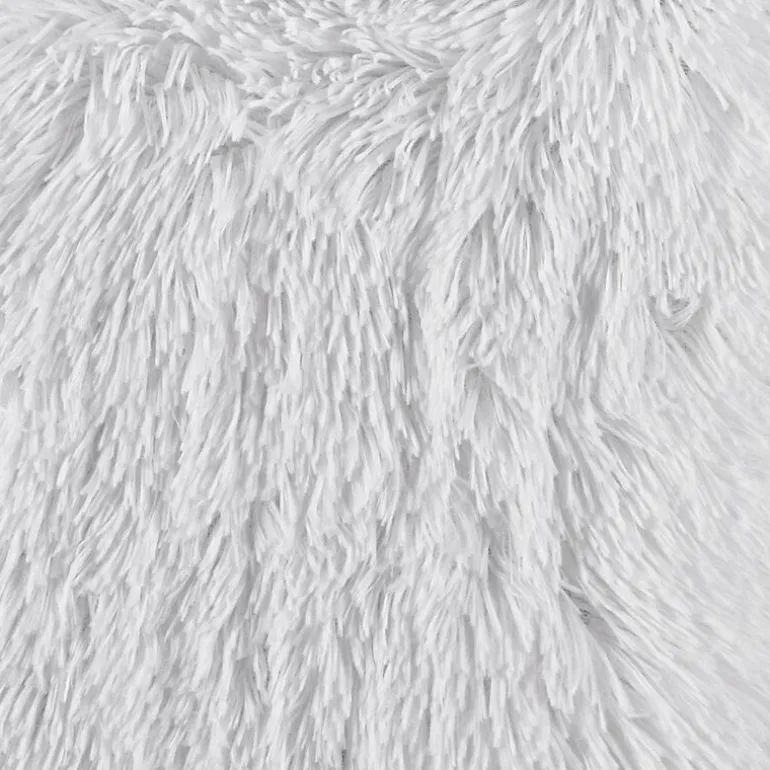 Sweet Home Collection™ Very Soft & Comfy Plush Long Faux Fur 18" x 18" Throw Pillows 2 Pack