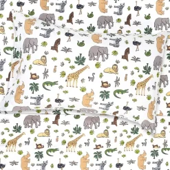 Sweet Home Collection™ Wild Animals Wrinkle Resistant Kids Sheet Set
