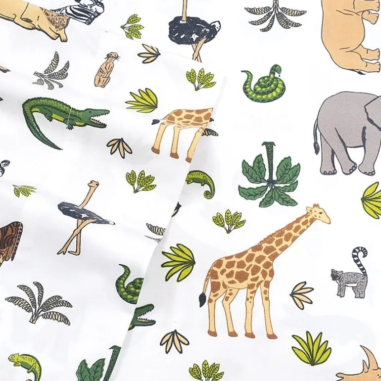 Sweet Home Collection™ Wild Animals Wrinkle Resistant Kids Sheet Set
