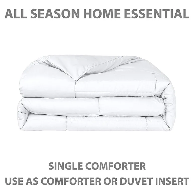 Swift Home All-Season Ultra Soft Home Essential Midweight Reversible Down Alternative Wrinkle Resistant Comforter