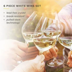 Table 12 Set 6-pc. White Wine Glass