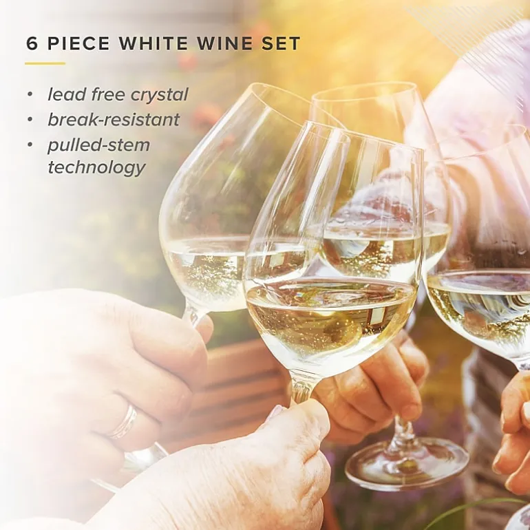 Table 12 Set 6-pc. White Wine Glass