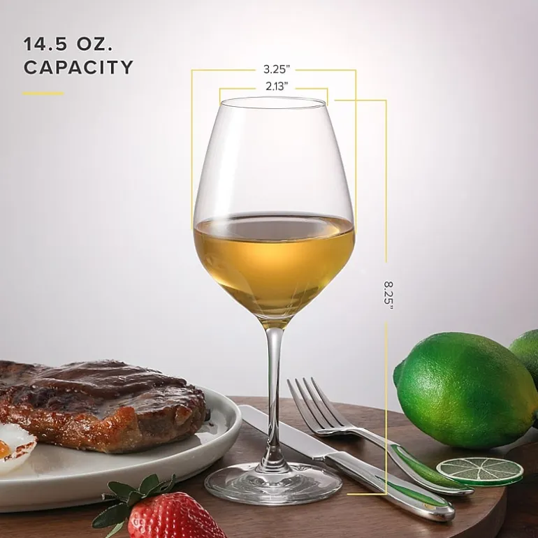 Table 12 Set 6-pc. White Wine Glass