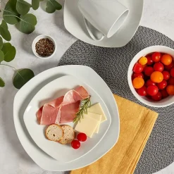 Tabletops Gallery® Logan 16-pc. Ceramic Dinnerware Set