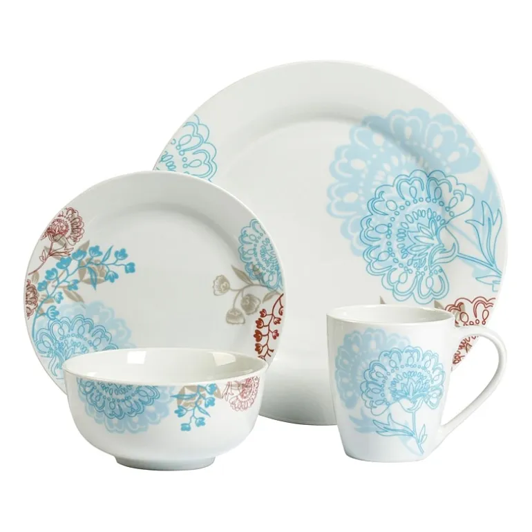 Tabletops Unlimited Emma 16-pc. Porcelain Dinnerware Set