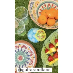Tarhong Rio Medallion 6-pc. Melamine Salad Plate