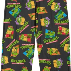 Teenage Mutant Ninja Turtles Mens Fleece 1 Pair Pajama Pants