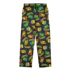 Teenage Mutant Ninja Turtles Mens Fleece 1 Pair Pajama Pants