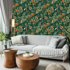 Tempaper Birds of Paradise Peel & Stick Wallpaper