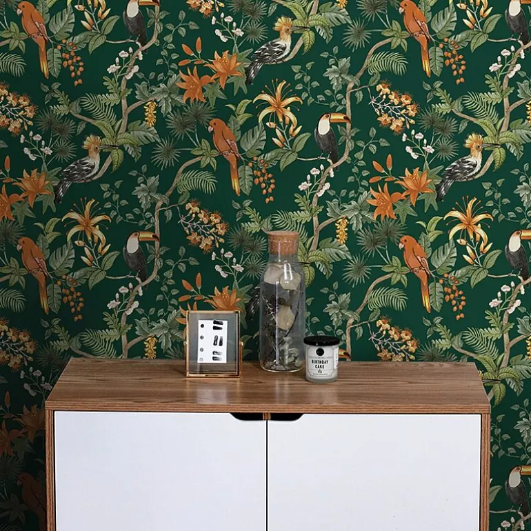 Tempaper Birds of Paradise Peel & Stick Wallpaper