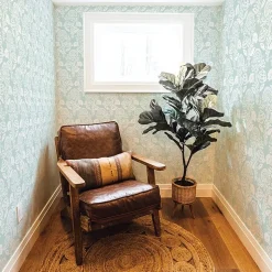 Tempaper Floral Damask Peel & Stick Wallpaper