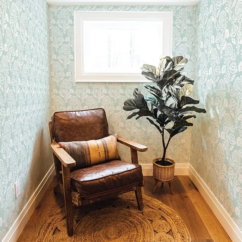 Tempaper Floral Damask Peel & Stick Wallpaper