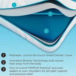Tempur-Pedic Breeze ProHi Pillow