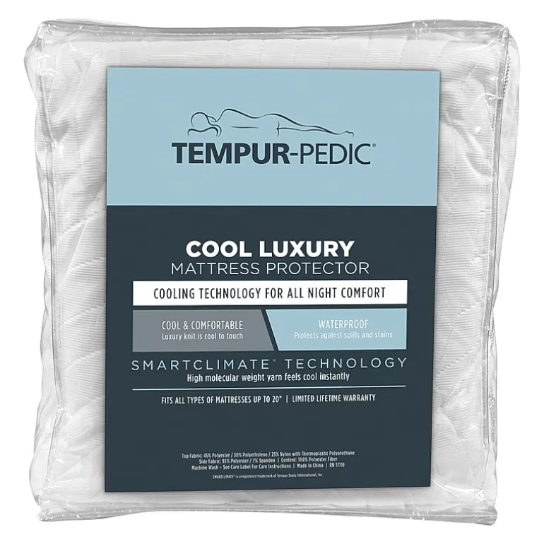 Tempur-Pedic Cool Luxury Waterproof Mattress Protector