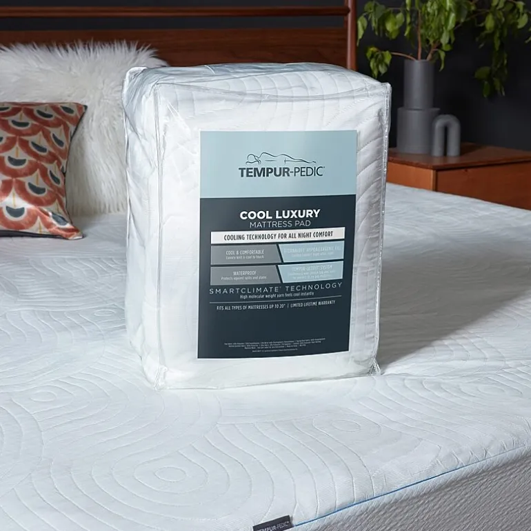 Tempur-Pedic Cool Luxury Waterproof Deep Pocket Mattress Pad