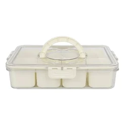 Terraen Air-Tight Snack Container Divided Tray