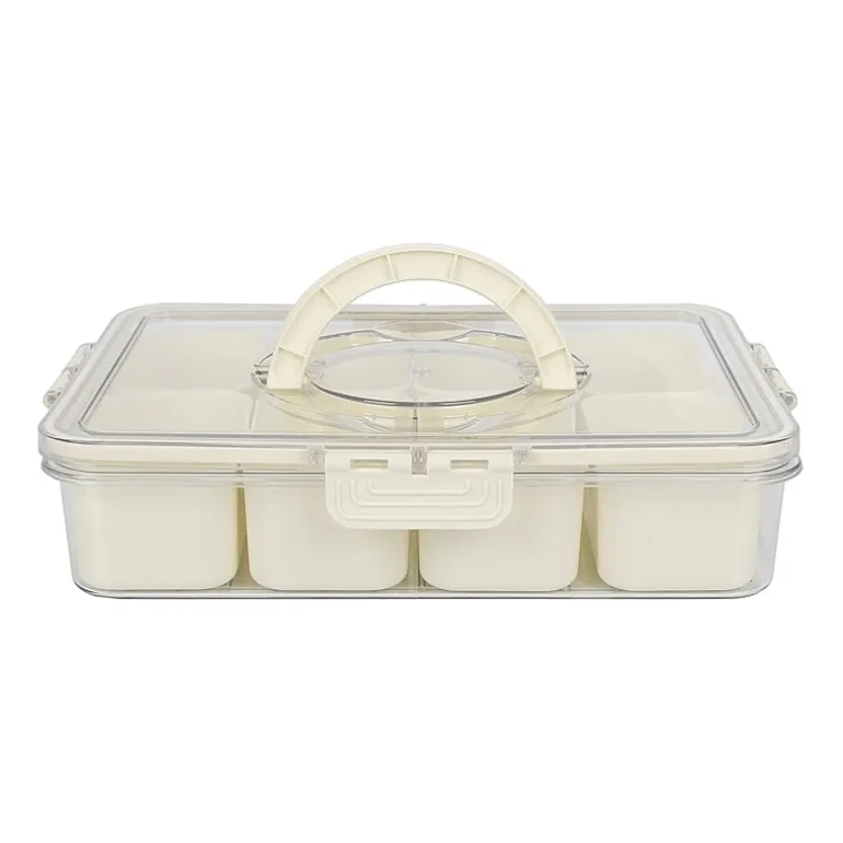 Terraen Air-Tight Snack Container Divided Tray