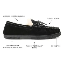 Territory Meander Mens Moccasin Slippers