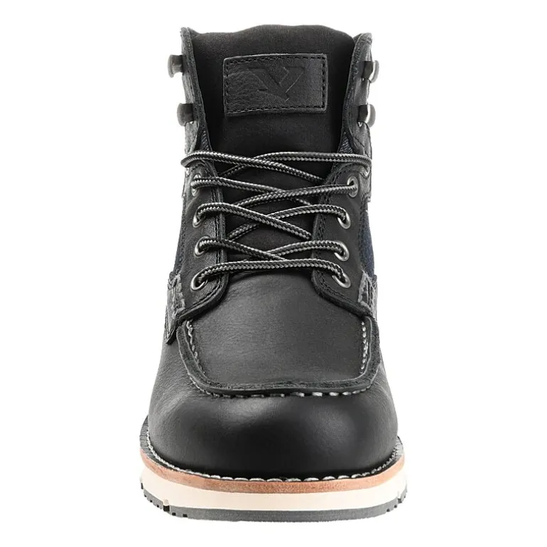 Territory Mens Macktwo Flat Heel Lace-Up Boots