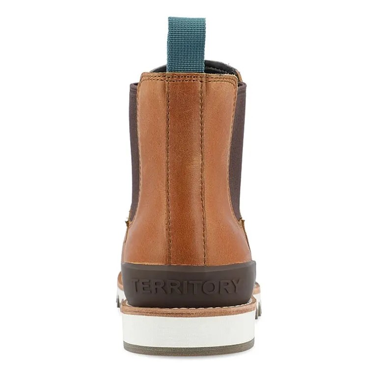 Territory Mens Yellowstone Flat Heel Chelsea Boots