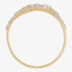 Tesoro™ Cubic Zirconia 14K Two-Tone 15 Quinceanera Ring