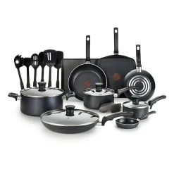 T-Fal Essentials 20-pc. Aluminum Non-Stick Cookware Set