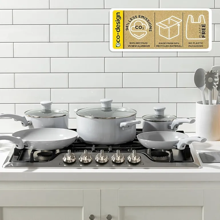 T-Fal 12-pc. Ceramic Non-Stick Cookware Set