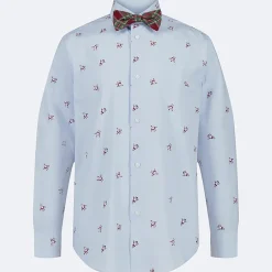TFW Little & Big Kid Boys Long Sleeve Point Collar Shirt + Tie Set