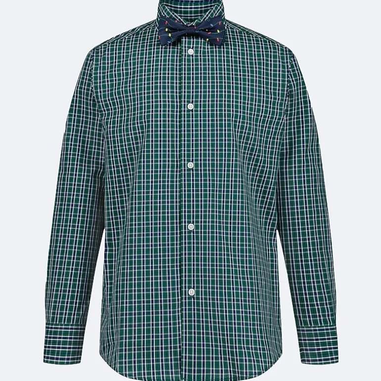 TFW Little & Big Kid Boys Long Sleeve Point Collar Shirt + Tie Set