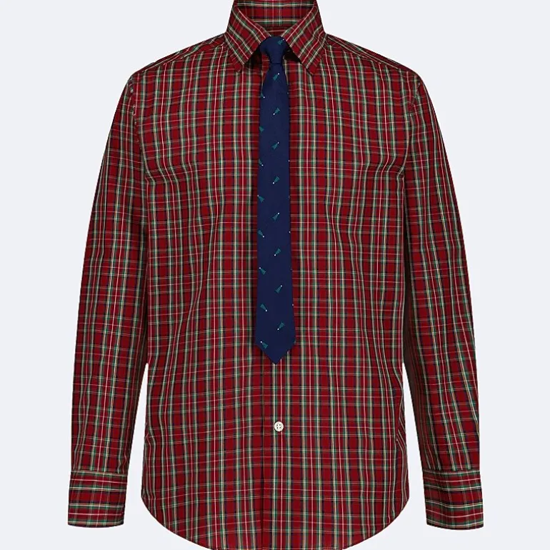 TFW Little & Big Kid Boys Long Sleeve Point Collar Shirt + Tie Set