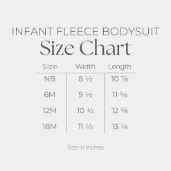 The Juniper Shop - Infant Fleece BodySuit - Pumpkin Basket Chart