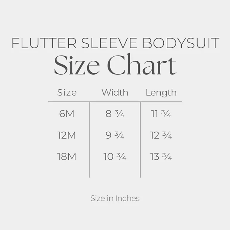 The Juniper Shop - Infant Girl's Flutter Sleeve Bodysuit - American Flag Faux Patchwork