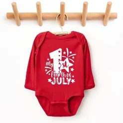 The Juniper Shop - My 1st Fourth Of July - Baby Long Sleeve Bodysuit
